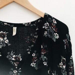 Free People Floral Tunic